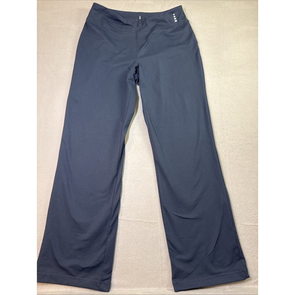 Lands End Loose Fit Legging Style Pants Woman Medium 10/12 Navy